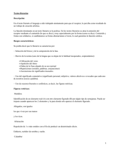Textos literarios