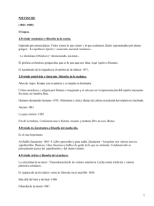 Vida y críticas de Nietzsche