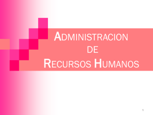 A R H DMINISTRACION