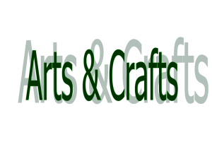 Arts and Crafts