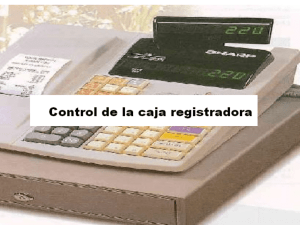 Cajas registradoras