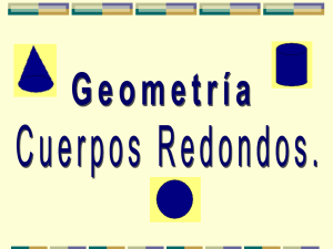 Geometría de los cuerpos redondos