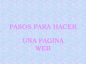 Hacer una página web con Word