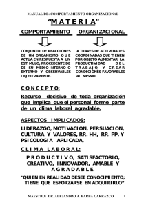 Manual de comportamiento organizacional