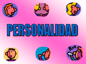 Personalidad y rasgos personales