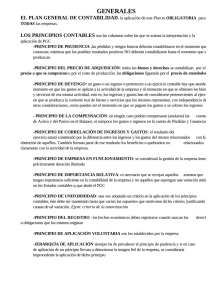 Plan General de Contabilidad