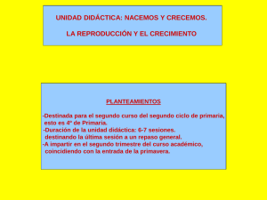 Reproducción humana y crecimiento