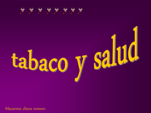 Tabaco y salud