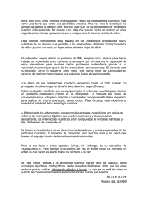 Hace  sólo  unos  años  muchos ... como  una  teoría  que  como ...