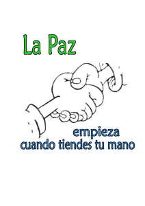 La PAZ es posible