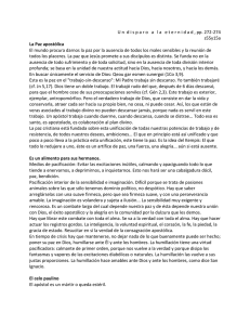 La paz apostólica - Mes de la Solidaridad