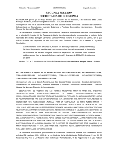 subsecretaría de normatividad, inversión extranjera y