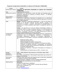 PASOLAES - Territorios Centroamericanos