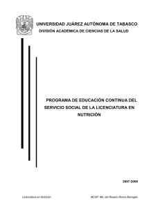 programa de educación continua del servicio social de la
