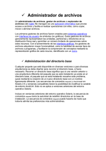 Administrador de archivos