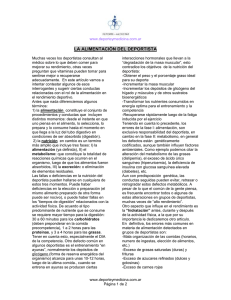 nutridepor - deporte y medicina