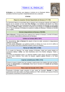 Al-Ándalus: Historia, Economía y Sociedad Musulmana en España