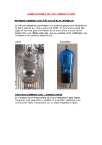 GENERACIONES DE LOS ORDENADORES