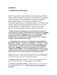 1 LA IMPORTANCIA DE SU ALMA - 7 Steps to God Bible Study