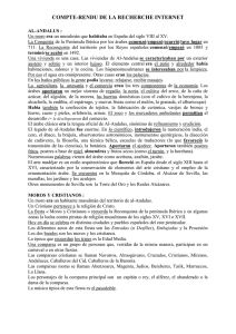 Un moro era un musulmán que habitaba en España del siglo VIII al XV