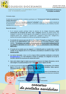 031. Concurso tarjetas navidenas