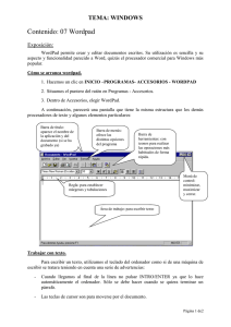 WordPad - IES Bajo Aragón
