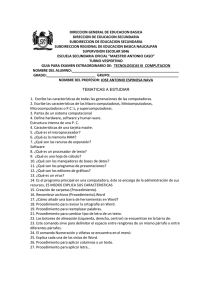 DIRECCION GENERAL DE EDUCACION BASICA - Secundaria-98