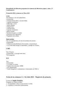 Recopilación de diferentes preguntas de exámenes de diferentes