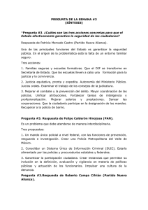Respuestas a la pregunta de la semana