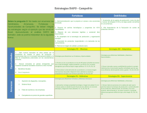 Estrategias DAFO - Campofrío