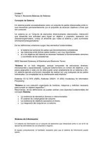 Nociones Básicas de Sistema