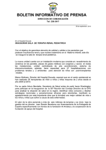 boletin renal - Secretaria de Salud