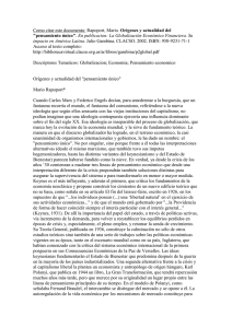 Como citar este documento: Rapoport, Mario