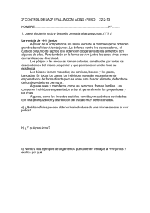 La ventaja de vivir juntos