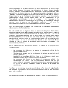 ActaAdjudicación del servidor - Sistema de Contratacion Unicauca
