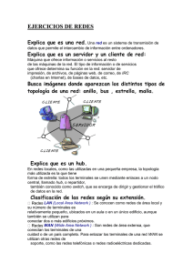 EJERCICIOS DE REDES
