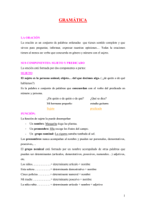 GRAMÁTICA