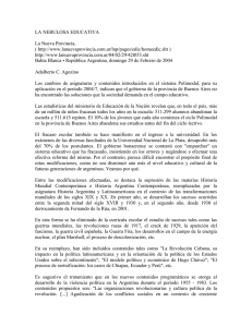 La nebulosa educativa