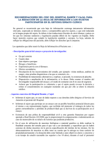Consultar - Hospital Ramon Cajal