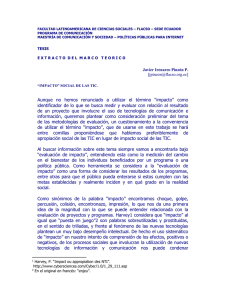 “IMPACTO” SOCIAL DE LAS TIC