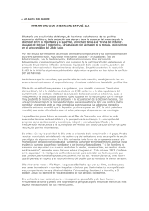 A 40 AÑOS DEL GOLPE - Corredor de las Ideas