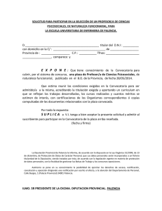 Solicitud - Diputación de Palencia