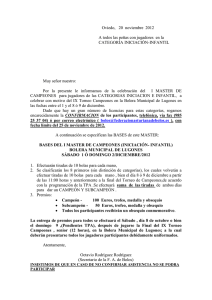 I Torneo Campeones Iniaciacion-Infantil