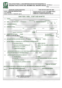 DATOS DEL PLANTEL EDUCATIVO