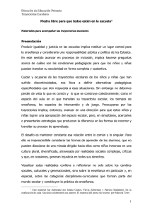 Estimados maestros: - Ministerio de Educación