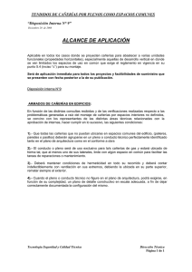 Disposición N° 9 Cañerías en Edificios
