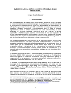 ELEMENTOS PARA LA GESTIÓN SE ACTIVOS INTANGIBLES EN