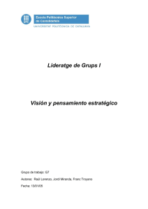 2 Pensamiento estratégico
