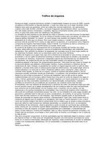 Tráfico de órganos