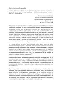 Ahora sí, otro mundo es posible